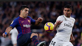 Luis Suarez (Barcelona) và Casemiro (Real Madrid)