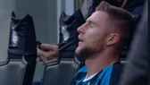 Hậu vệ Milan Skriniar đã gần như ngất đi sau trận đấu hôm 26-1