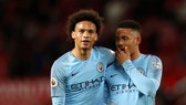 Leroy Sane và Gabriel Jesus