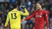 Alisson và Van Dijk