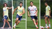 David Luiz, Pablo Mari, Cedric Soares và Dani Ceballos