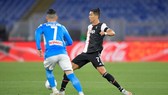 Cristiano Ronaldo trong trận gặp Napoli