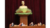 Tổng Bí thư, Chủ tịch nước Nguyễn Phú Trọng phát biểu chỉ đạo hội nghị.  Ảnh: TTXVN