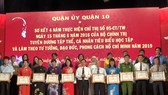 Quận 10 tuyên dương 137 gương điển hình làm theo Bác