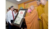 Bí thư Thành ủy TPHCM Nguyễn Thiện Nhân thăm, chúc tết các tổ chức, chức sắc tôn giáo
