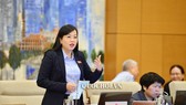 Trưởng Ban Dân nguyện Nguyễn Thanh Hải phát biểu tại phiên họp