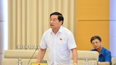 Theo ông Hà Ngọc Chiến, Chủ tịch Hội đồng Dân tộc của Quốc hội, Trưởng đoàn giám sát trình bày tại cuộc họp