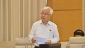 Ông Phan Thanh Bình, Chủ nhiệm Ủy ban Văn hoá, Giáo dục Thanh niên, thiếu niên và nhi đồng của Quốc hội