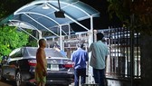 Lực lượng chức năng tại hiện trường.
