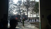 Hiện trường vụ việc.