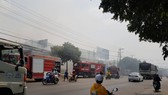 Lực lượng chức năng tại hiện trường
