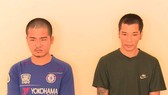 Hai đối tượng tại cơ quan công an