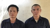 Hai đối tượng tại cơ quan công an