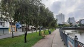 Tuyến kênh Nhiêu Lộc không còn tình trạng tụ tập đông người, câu cá. Ảnh: CA