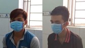 Hai đối tượng tại cơ quan công an