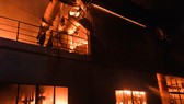 Một số lính cứu hoả bị thương khi chữa cháy ở Khu chế xuất Tân Thuận