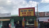 Tiệm vàng nơi xảy ra vụ trộm