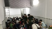 Công an triệt phá 1 sòng bạc trước đó