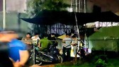 Công an phong toả khám nghiệm hiện trường