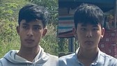 Hai đối tượng Hải và Vĩ (từ trái qua phải). Ảnh: CHÍ THẠCH