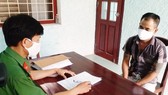 Nguyễn Văn Thiện (Bình Định) tại cơ quan điều tra.