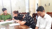Các đối tượng tại cơ quan công an