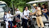 Lỗi không đội nón bảo hiểm vẫn diễn ra phổ biến