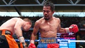 Manny Pacquiao trong trận đấu gần đây nhất - với Jeff Horn