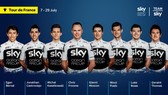 Đội hình đội đua Sky tham gia Tour de France năm nay