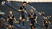 Xuân Trường ăn mừng bàn thắng đầu tiên cho Buriram