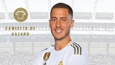 Hazard sẽ mặc áo số 7 ở Real