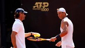 Nadal đang tích cực tập luyện ở Foro Italico