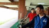 Xạ thủ Trần Quốc Cường chưa đạt lại phong độ hiệu quả. Ảnh: NGỌC HẢI