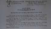 7 "lò" đào tạo được bằng khen của Bộ VH-TT-DL. Nguồn: TCTDTT