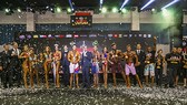 Khộng khí tưng bừng trong đem trao giải thể hình Quốc tế Musclecontest Vietnam 2019. Ảnh: Nhật Anh