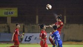 PP.Hà Nam và TKS Việt Nam chia điểm với tỷ số hòa 0-0. Ảnh: ANH TRẦN