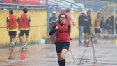 Nữ trọng tài Hà Thị Phương. Ảnh: Đoàn Nhật