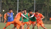 Đà Nẵng vẫn tập trung rèn quân trong thời gian qua. Ảnh: VIẾT ĐỊNH