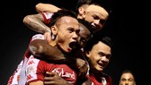 CLB TPHCM đang thăng tiến ở LS V-League 2020. Ảnh: HCMCFC