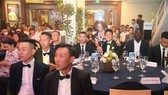 Các cầu thủ tại Lễ trao giải. Ảnh: Dũng Phương