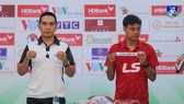 Đại diện các đội tại buổi họp và bốc thăm hôm 12-6. Ảnh: Anh Trần