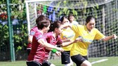 Trận tranh hạng Ba bóng đá nữ giữa đội báo SGGP và Pháp luật TPHCM