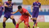 Tiến Linh cùng các đồng đội giành chiến thắng ấn tượng trước Sài Gòn FC. Ảnh: DŨNG PHƯƠNG