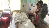 Anh Thanh đang được điều trị tại bệnh viện