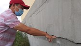 Đề nghị đánh giá nguyên nhân, khắc phục triệt để trường mới sửa lại nứt toác