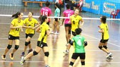 Các tay đập trẻ VTV Bình Điền Long An đã lên ngôi khá ngoạn mục. Ảnh: THIÊN HOÀNG