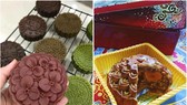 So với bánh trung thu truyền thống, bánh "nhà làm", "handmade" bán trên mạng có nhiều mẫu mã bắt mắt hơn. Ảnh: TRÍ NHÂN