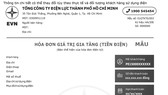 Thông báo: Áp dụng mẫu hóa đơn tiền điện mới