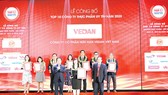 Vedan Việt Nam tiếp tục được vinh danh Tốp 10: Công ty uy tín ngành Thực phẩm - Đồ uống năm 2020