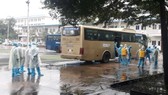 Đồng Nai đón 308 công dân từ Hàn Quốc về khu cách ly.